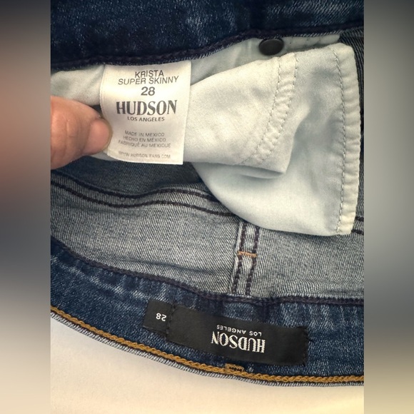 Hudson Women’s Krista Super Skinny Jeans Size- 28 - Picture 7 of 10